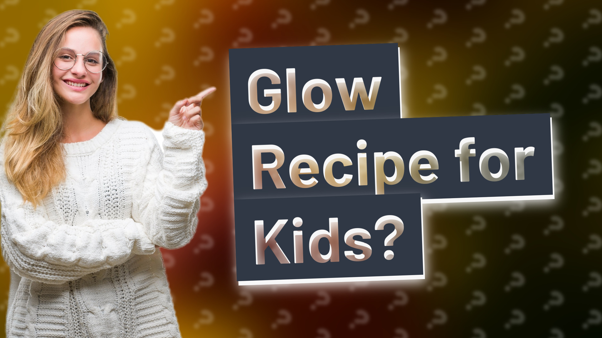 Glow Recipe for Kids?