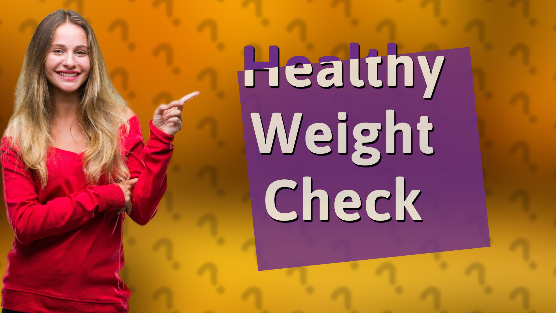 Healthy Weight Check