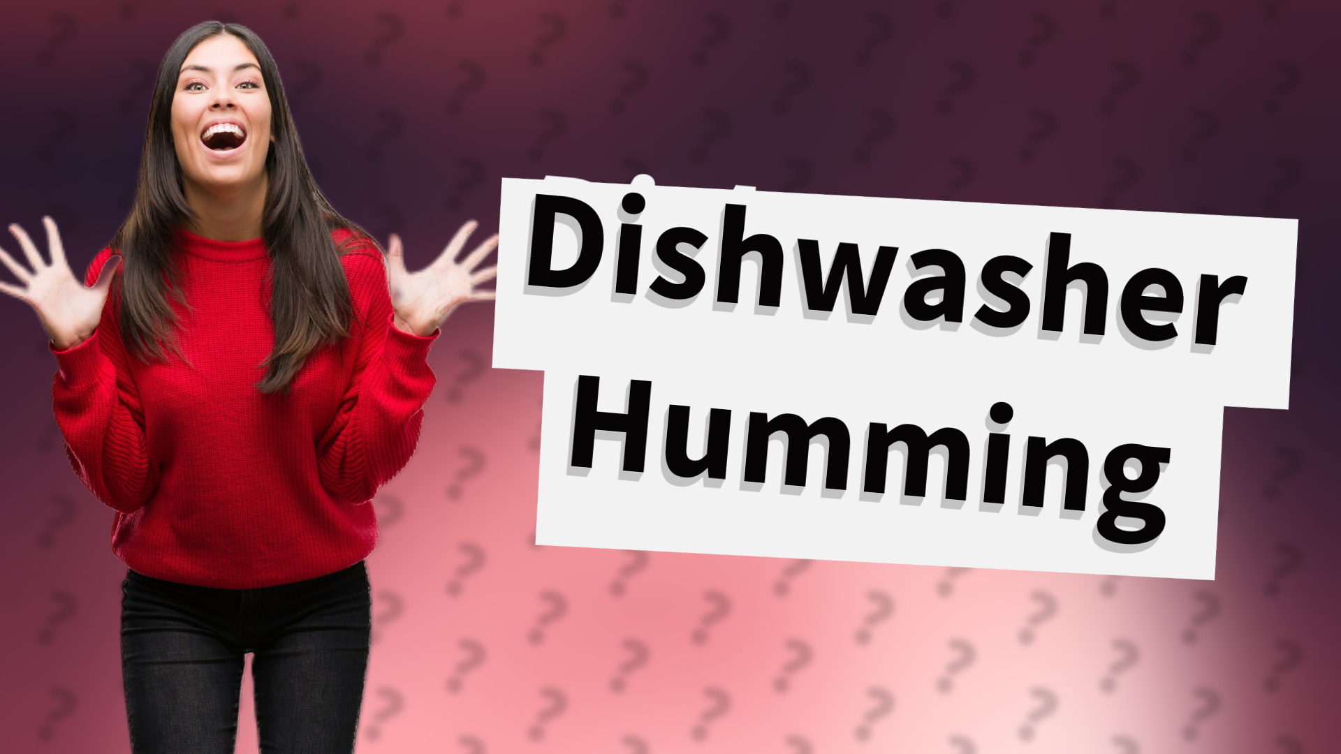 Dishwasher Humming