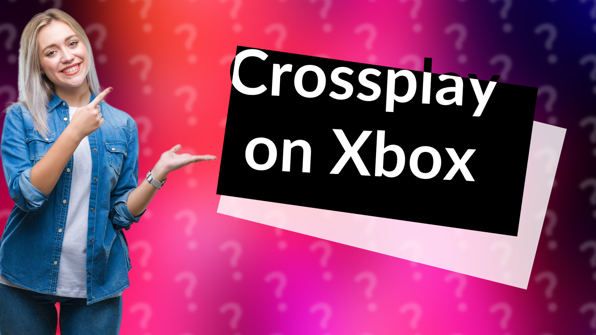 Crossplay on Xbox