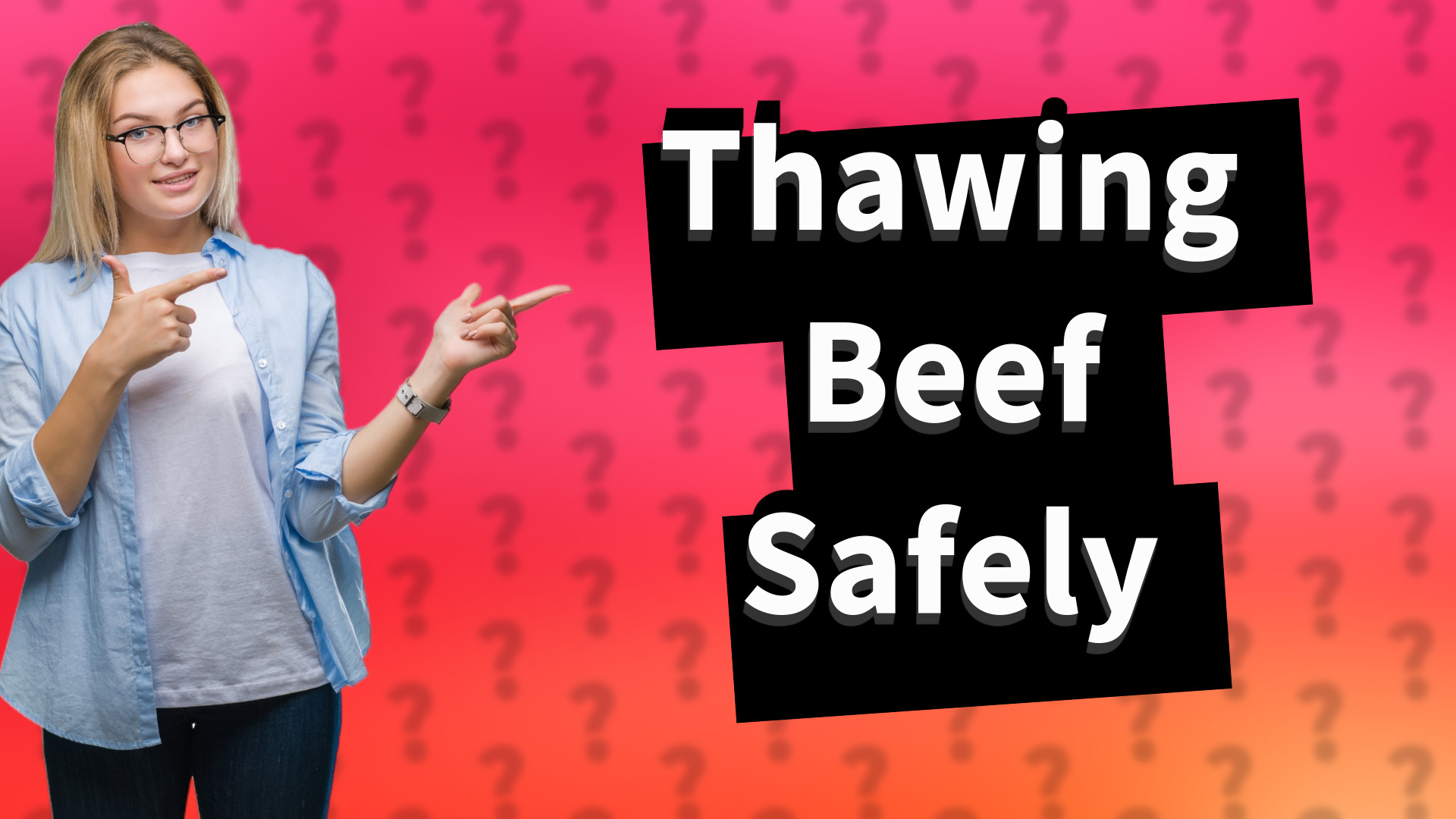 Thawing Beef Safely