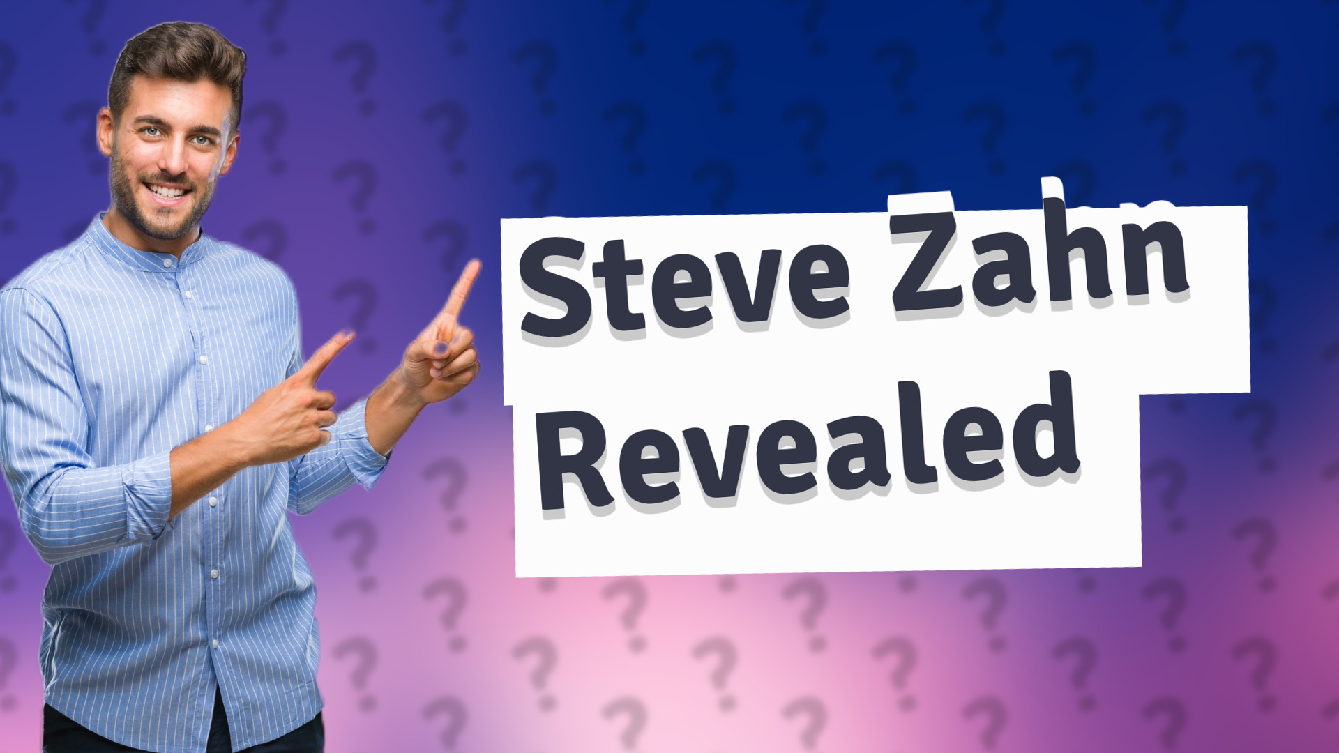 Steve Zahn Revealed