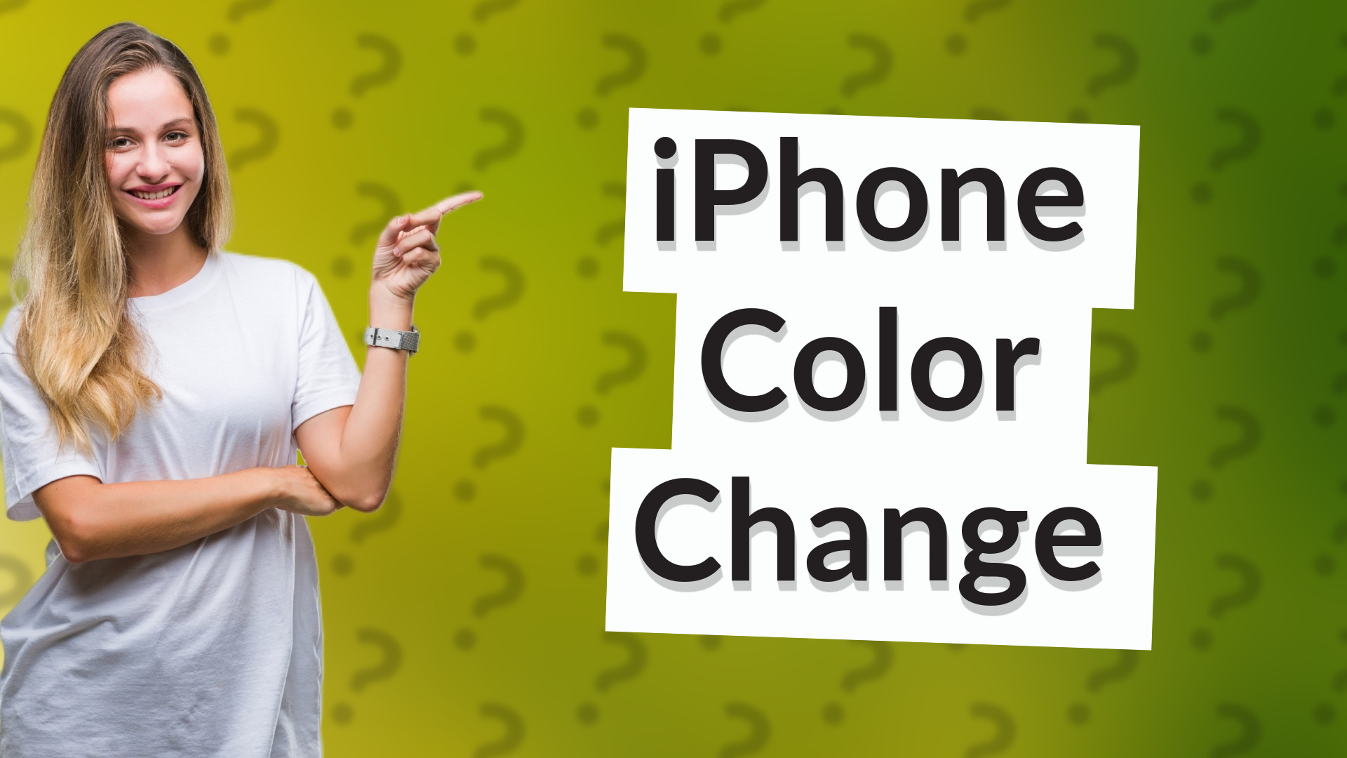 iPhone Color Change