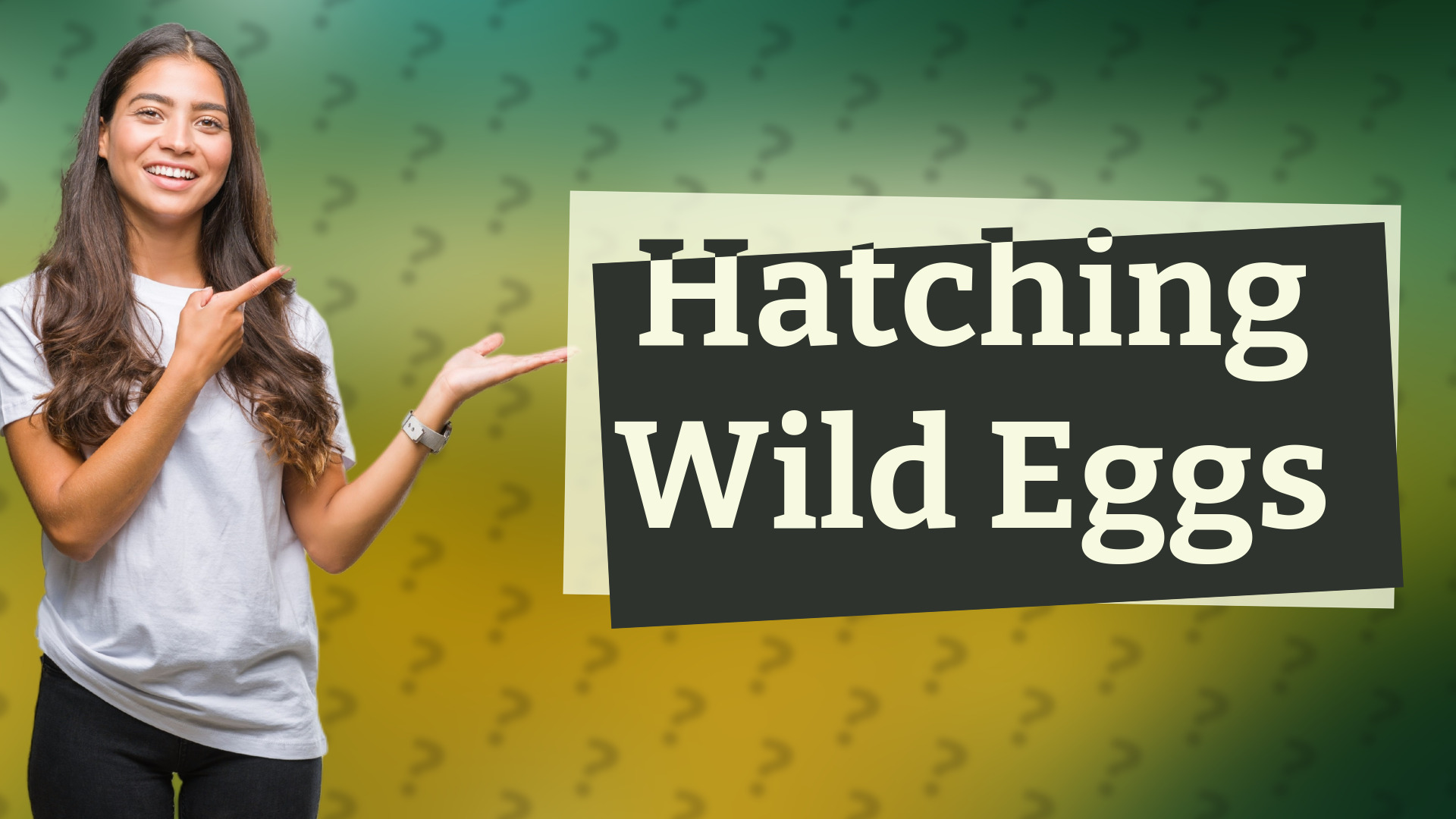 Hatching Wild Eggs