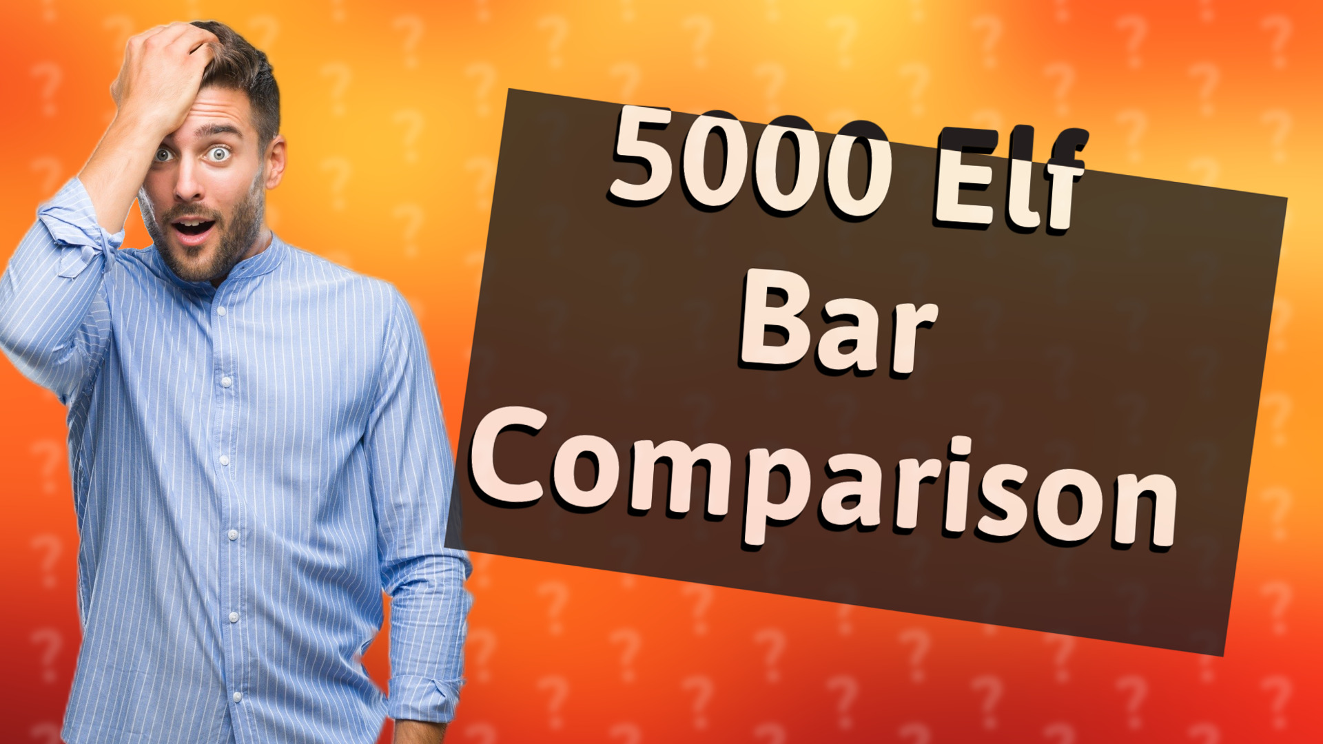 5000 Elf Bar Comparison