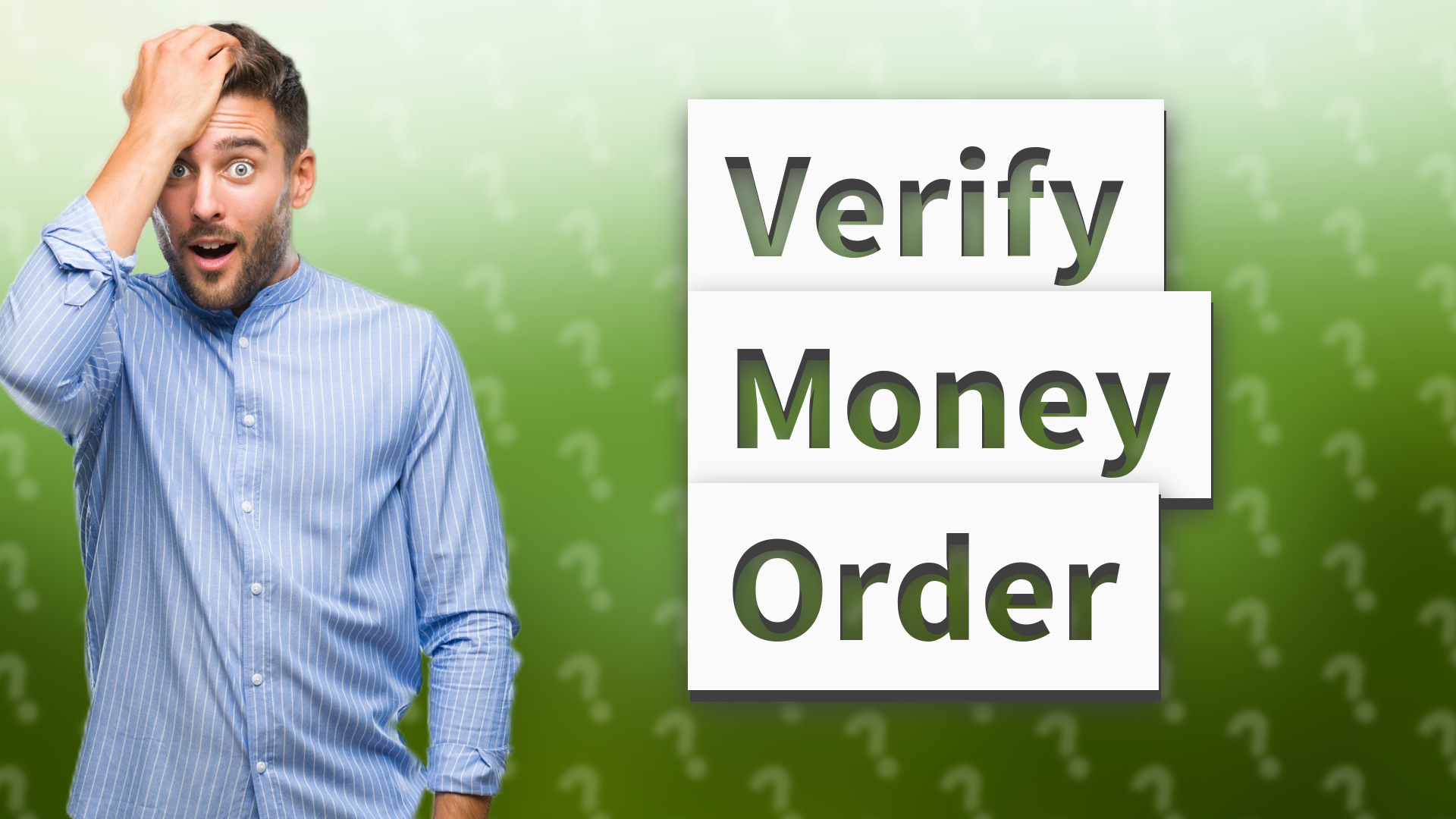 Verify Money Order