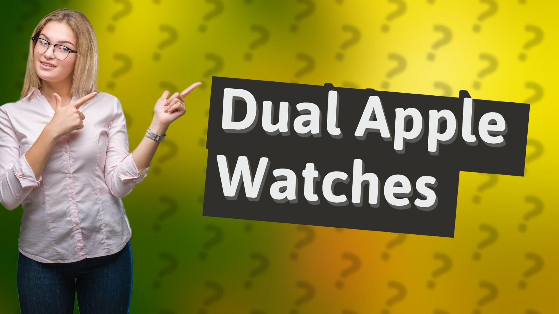 Dual Apple Watches