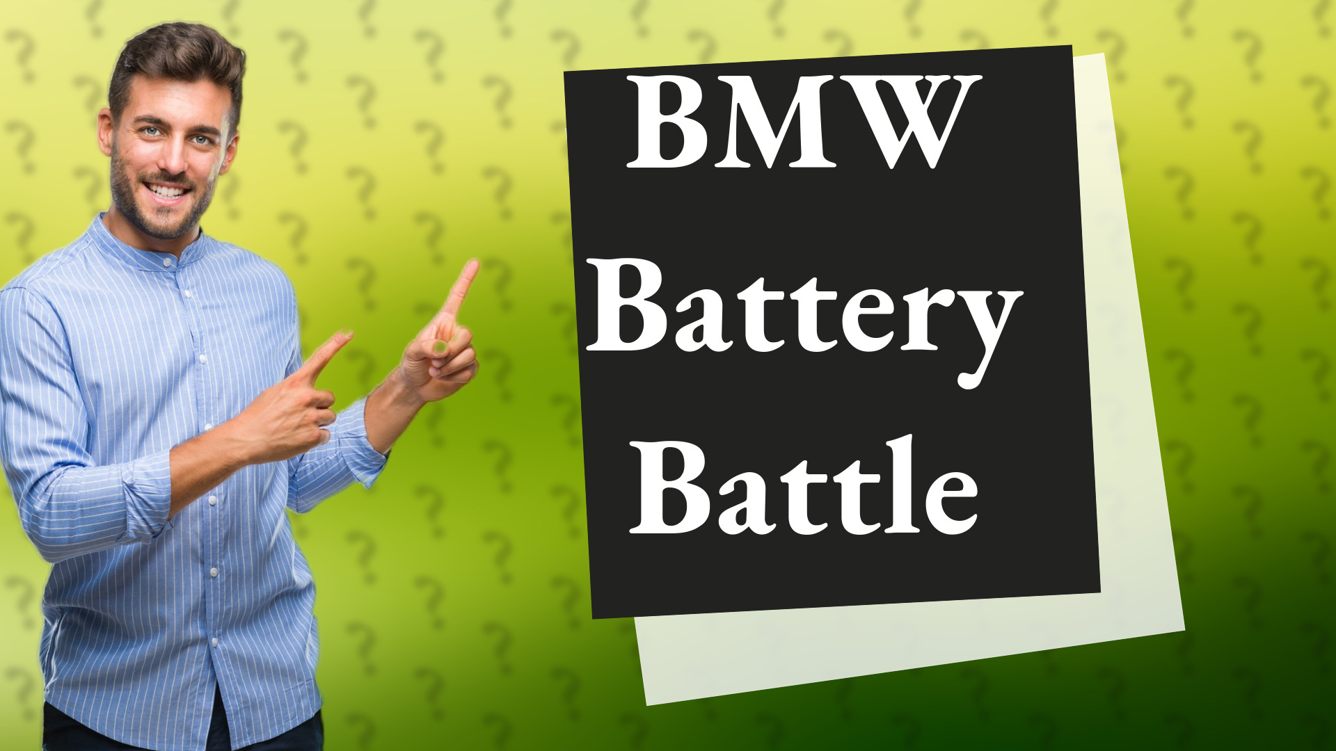 BMW Battery Battle