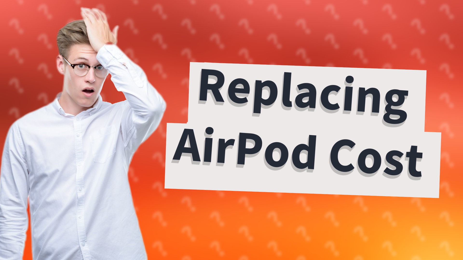 Replacing AirPod Cost