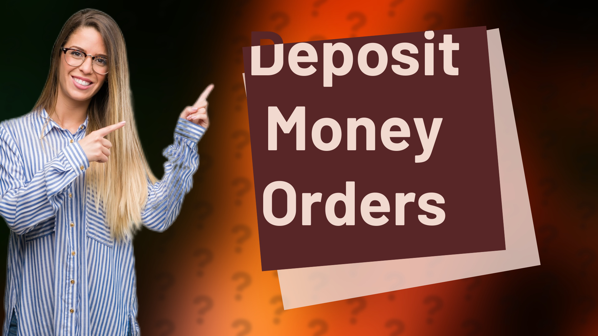 Deposit Money Orders
