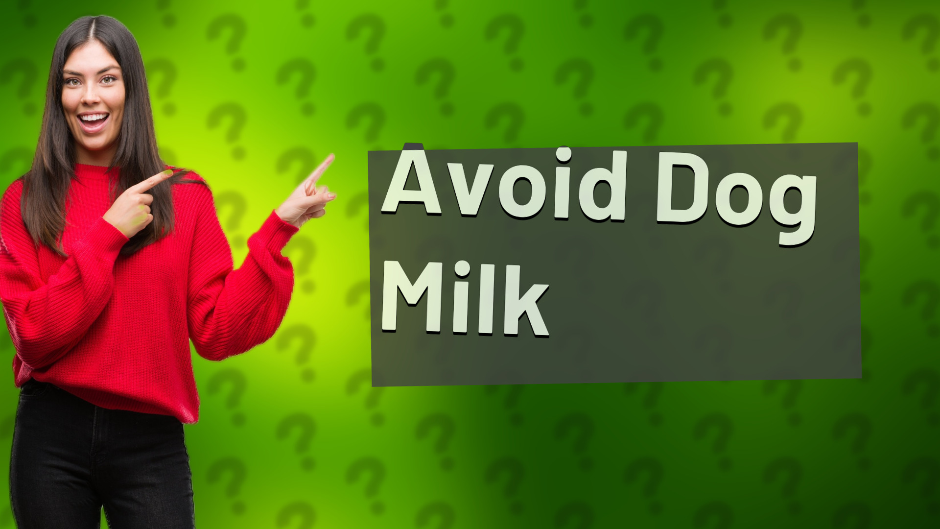Avoid Dog Milk