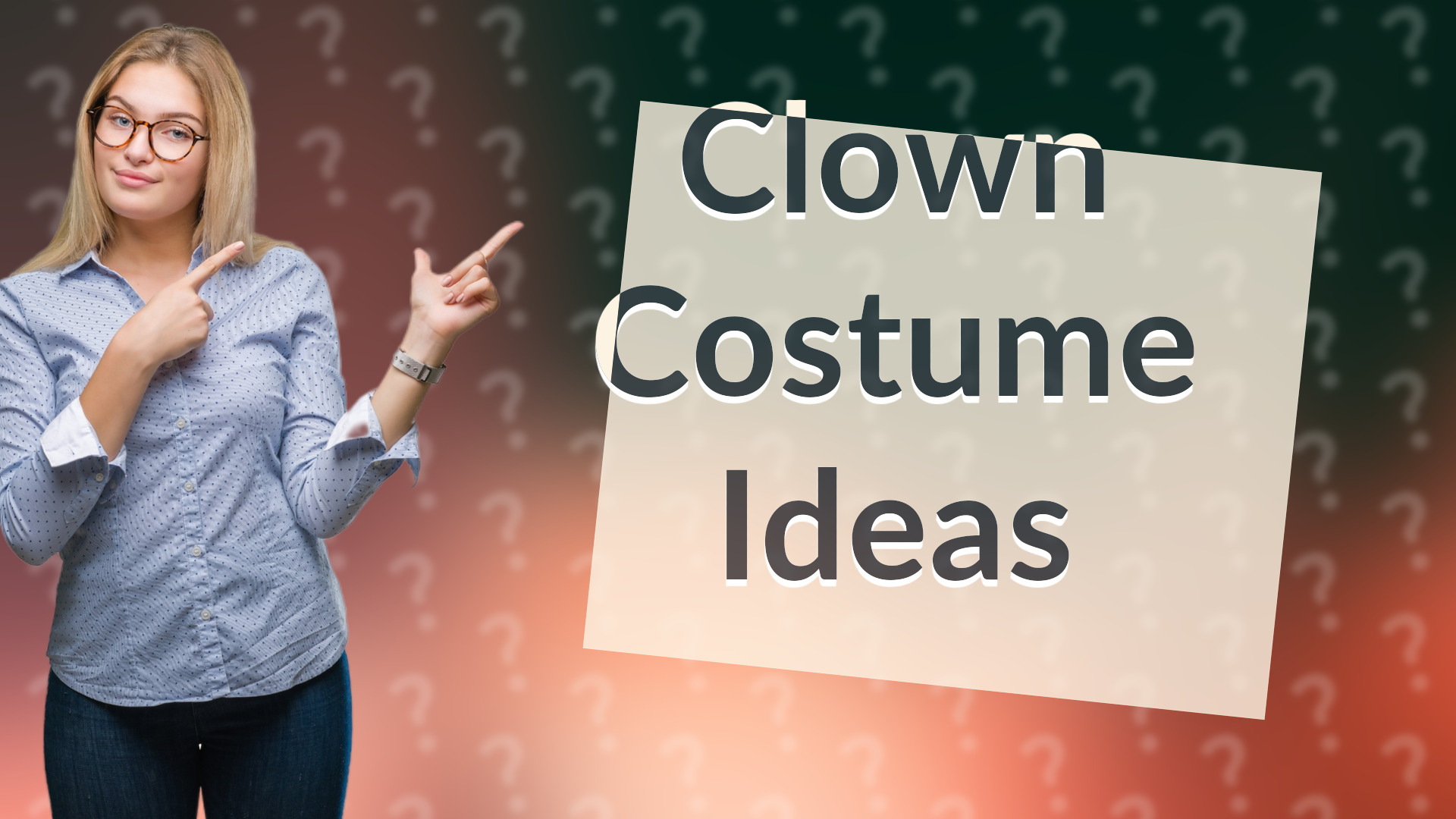Clown Costume Ideas
