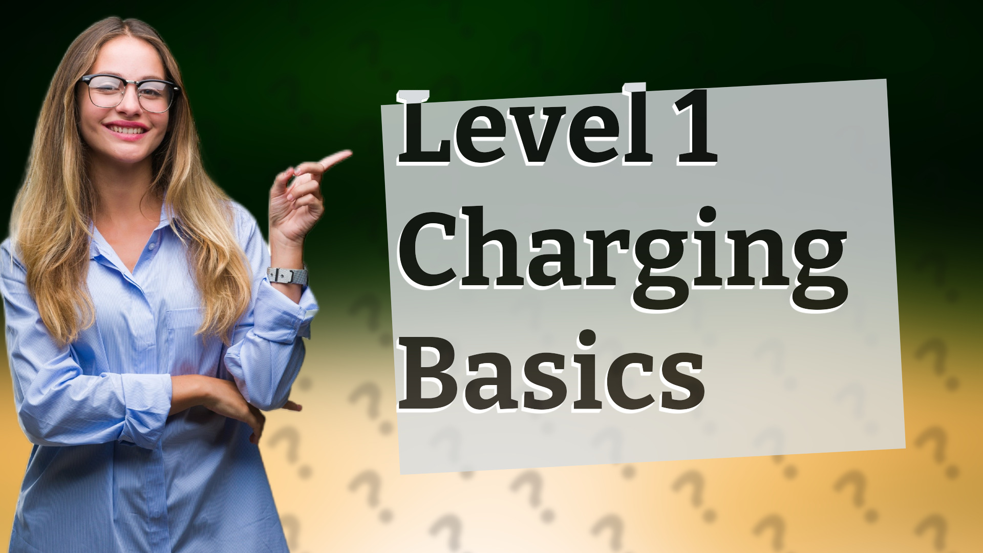 Level 1 Charging Basics