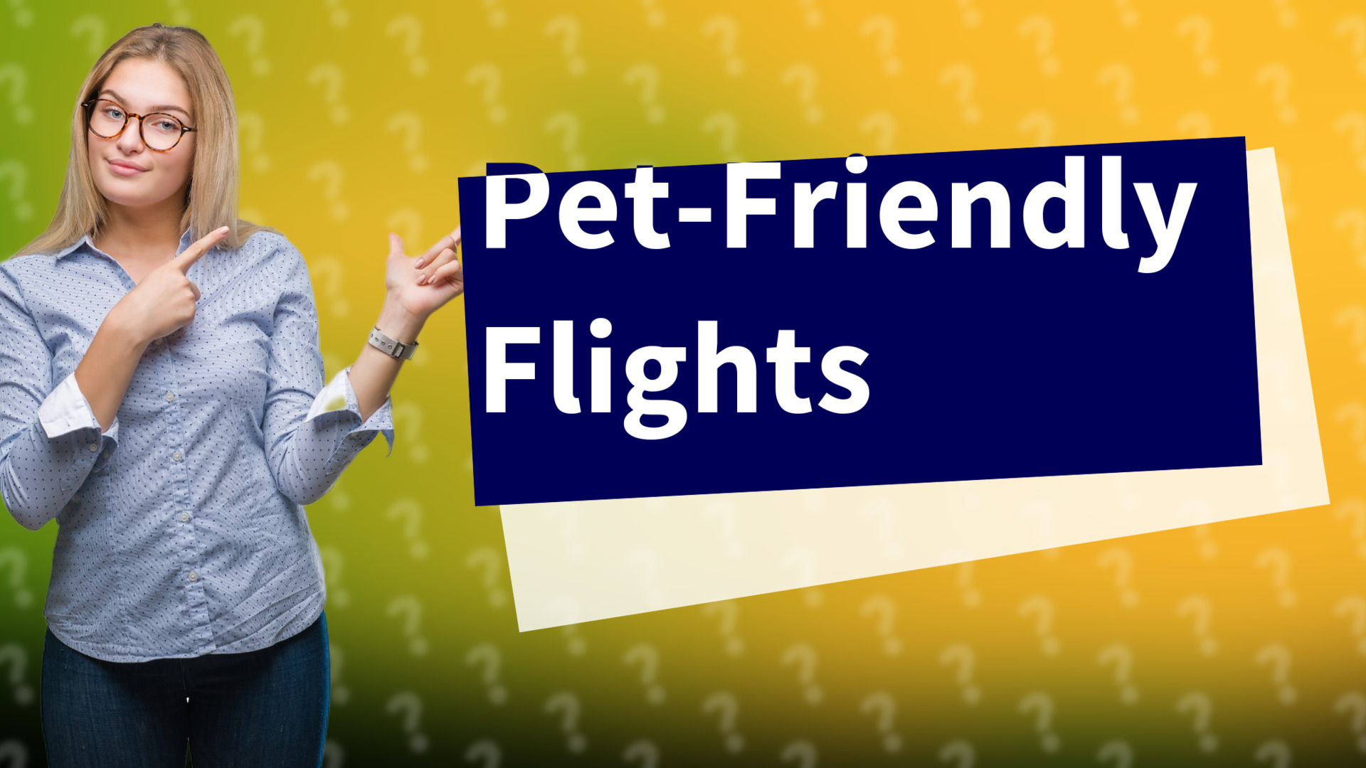 Pet-Friendly Flights