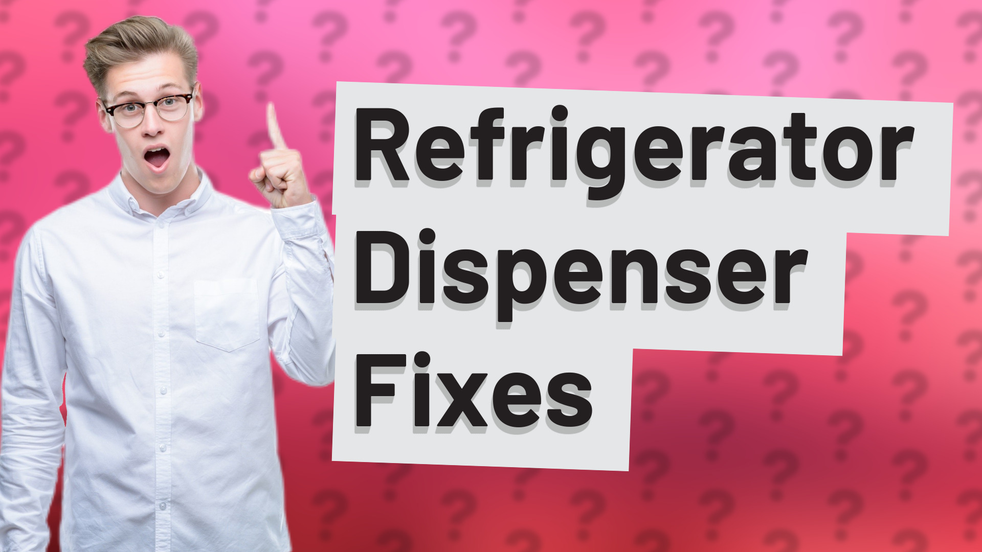 Refrigerator Dispenser Fixes