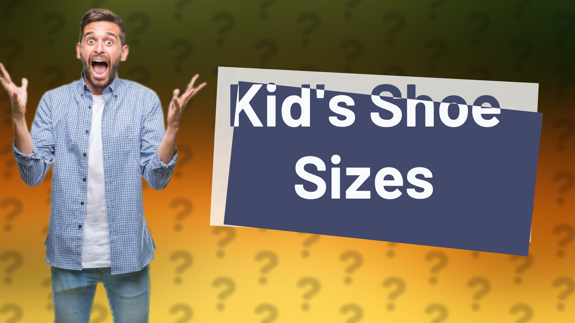 Kid's Shoe Sizes