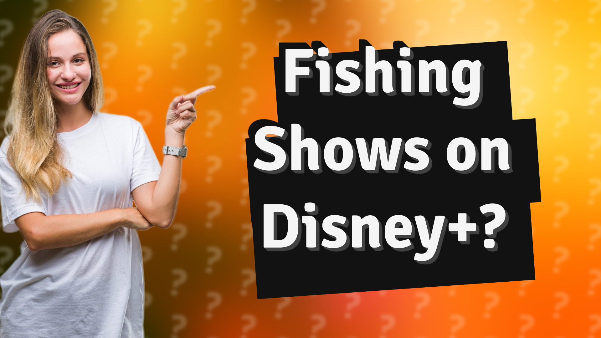 Fishing Shows on Disney+?