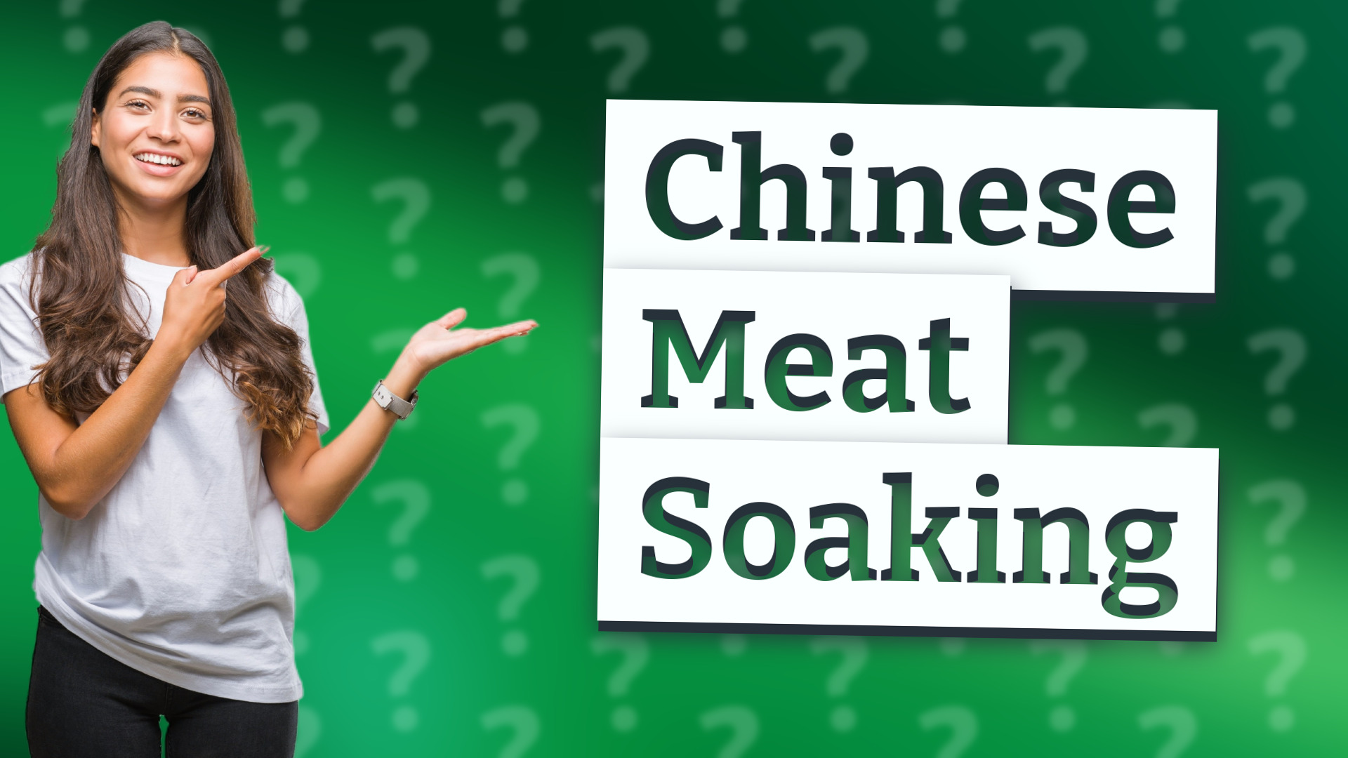 Chinese Meat Soaking