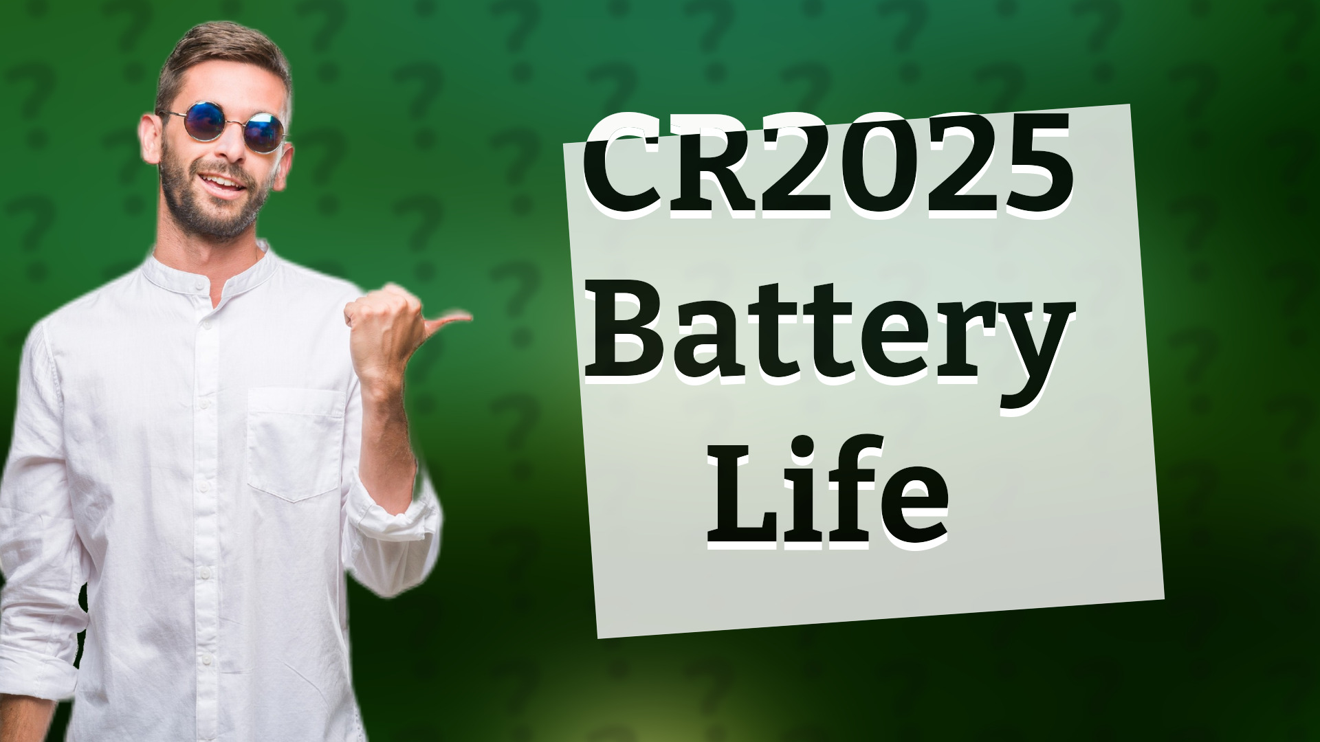 CR2025 Battery Life