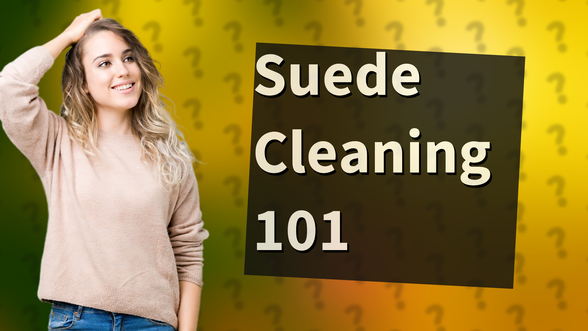 Suede Cleaning 101