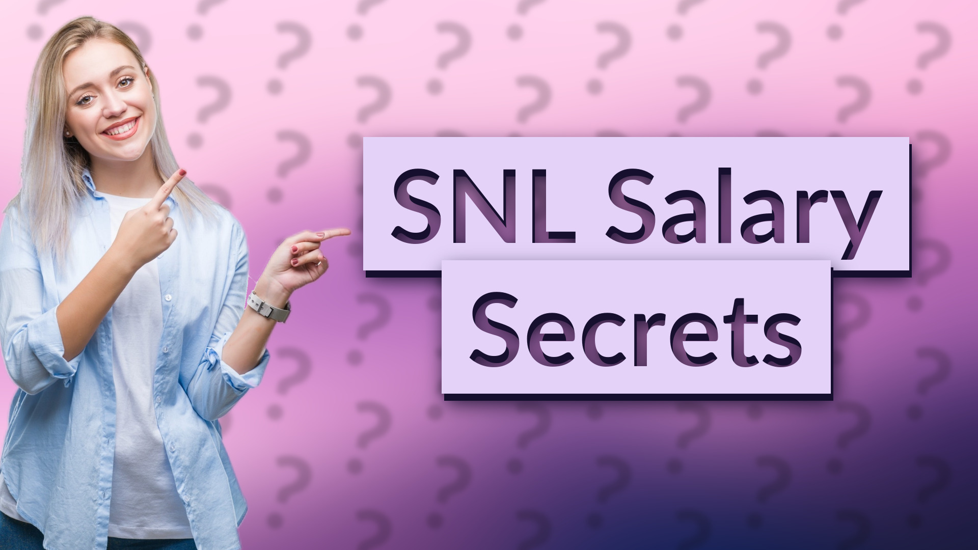 SNL Salary Secrets