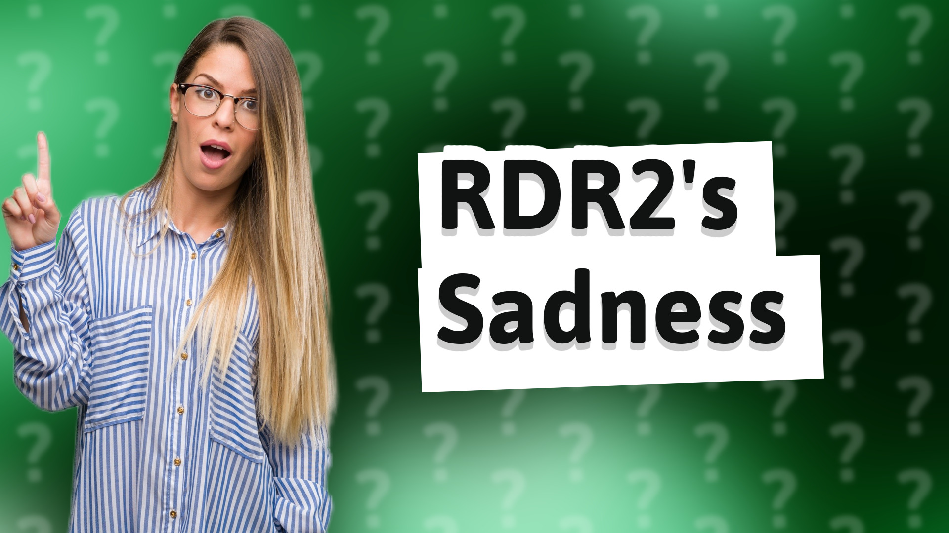 RDR2's Sadness