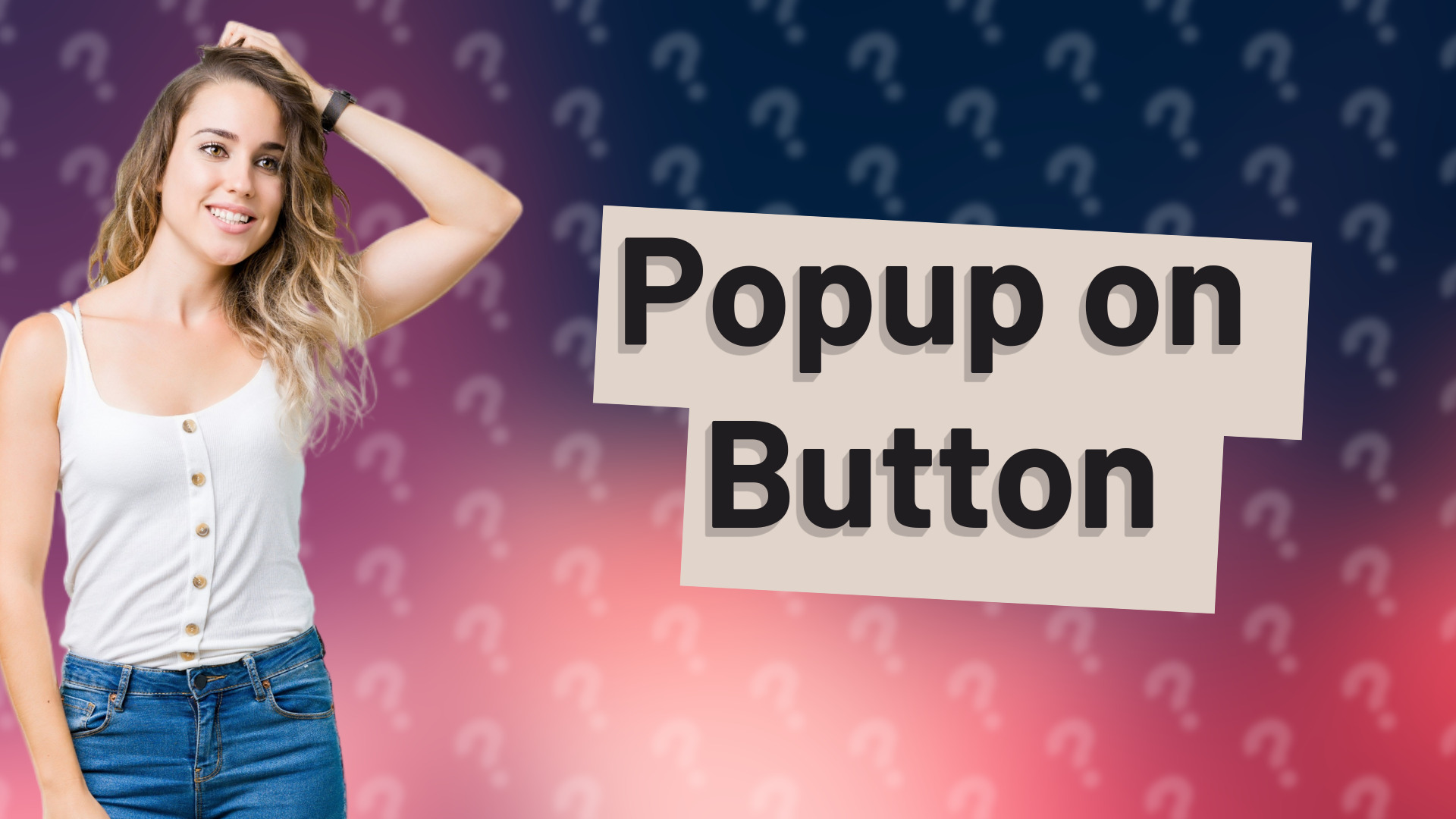 Popup on Button