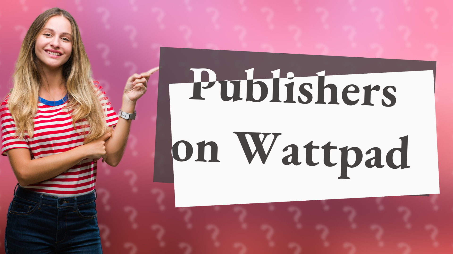Publishers on Wattpad