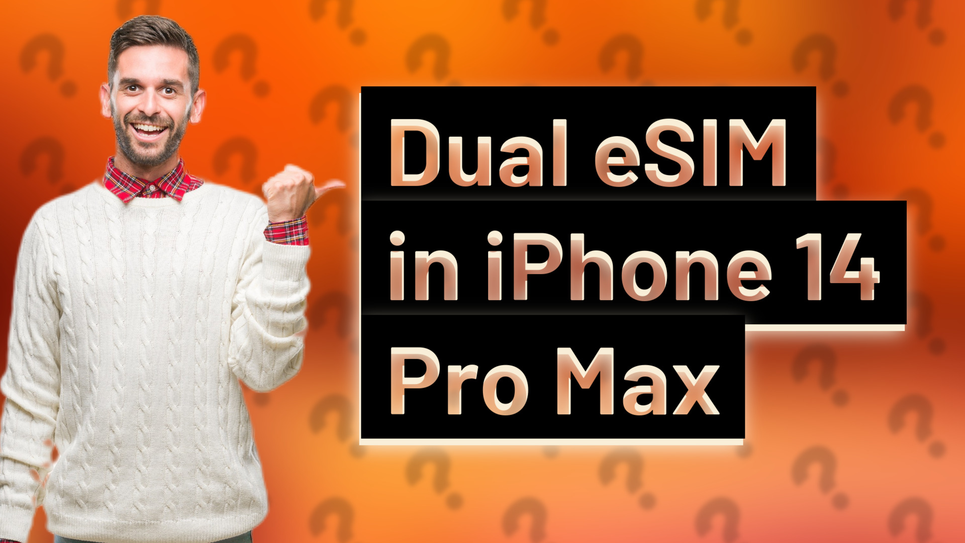 Dual eSIM in iPhone 14 Pro Max