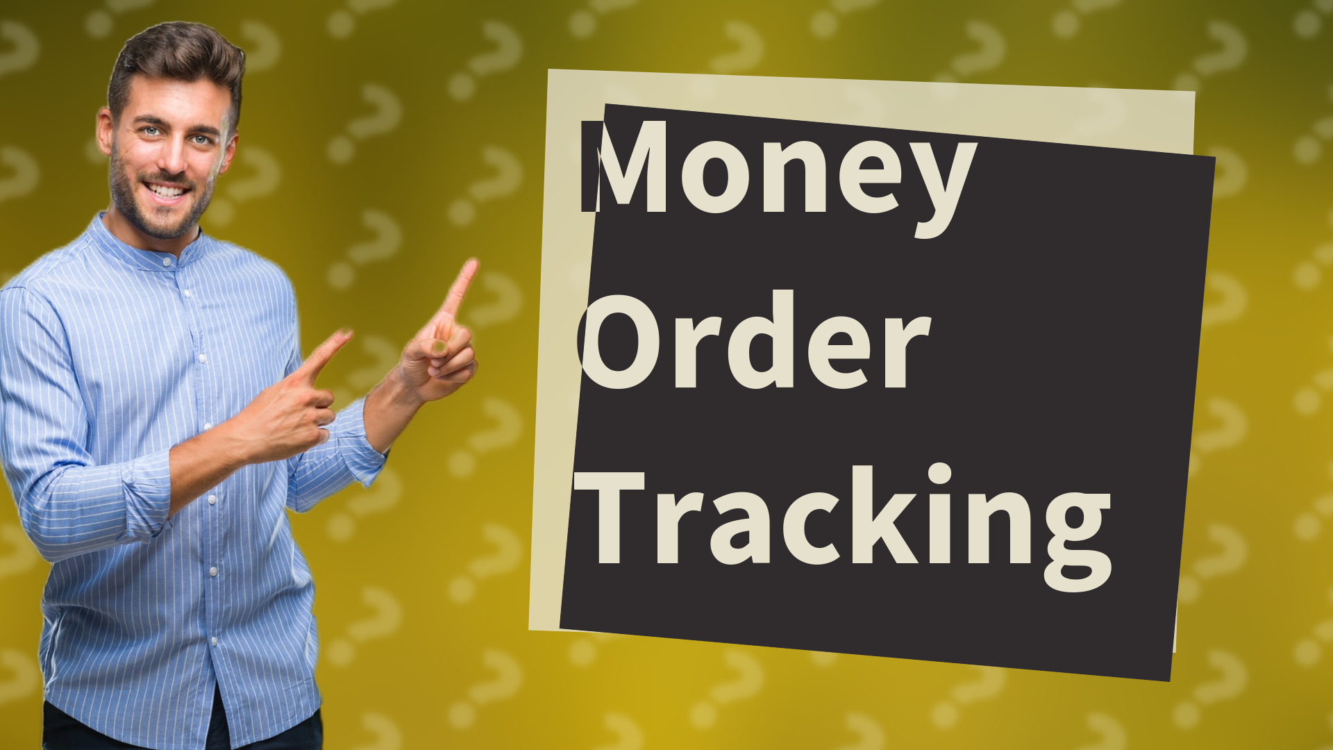 Money Order Tracking