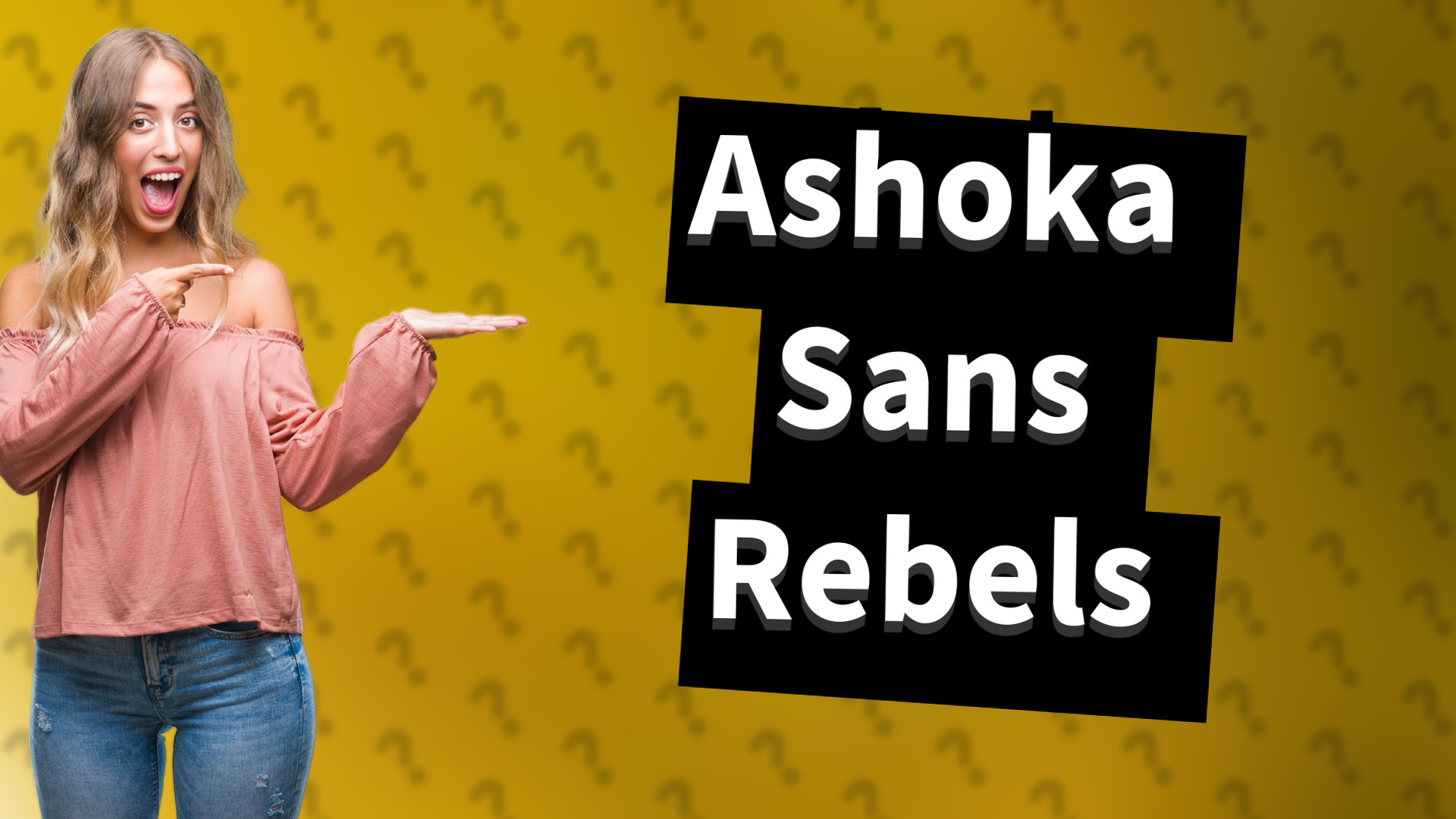 Ashoka Sans Rebels
