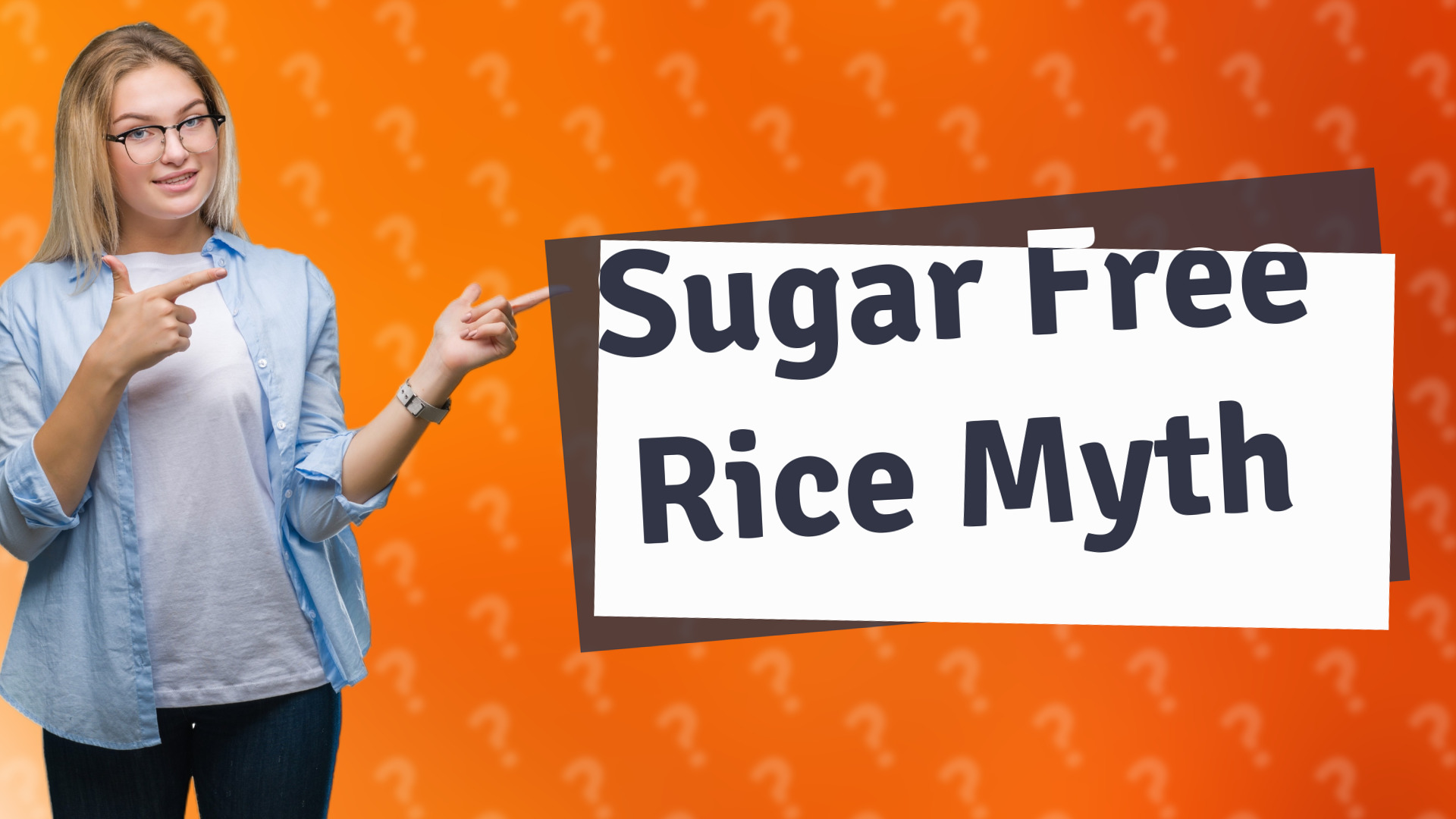 Sugar Free Rice Myth