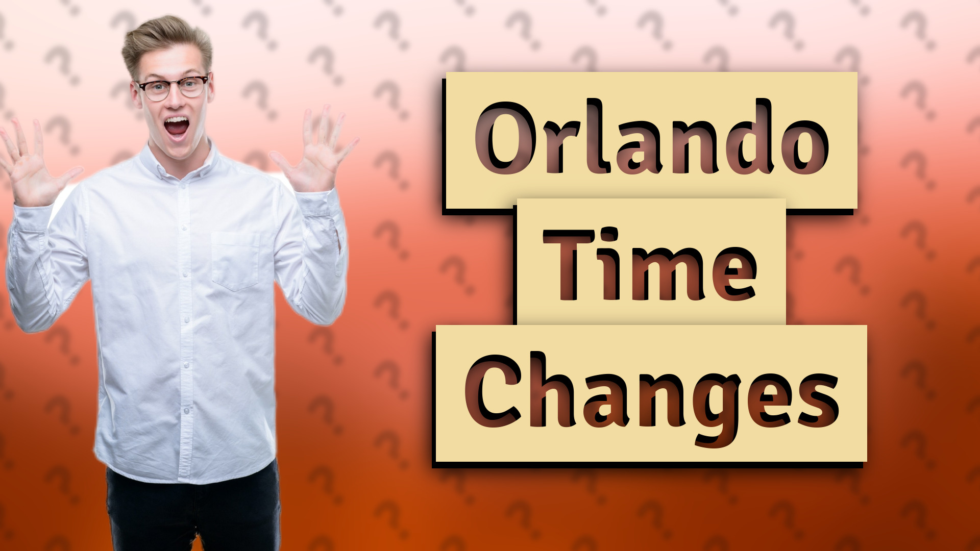 Orlando Time Changes