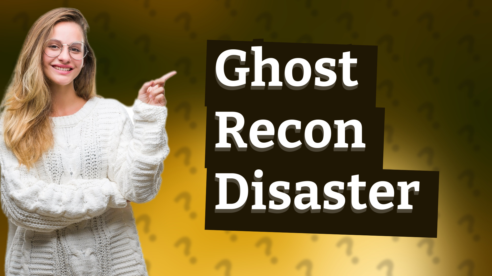 Ghost Recon Disaster