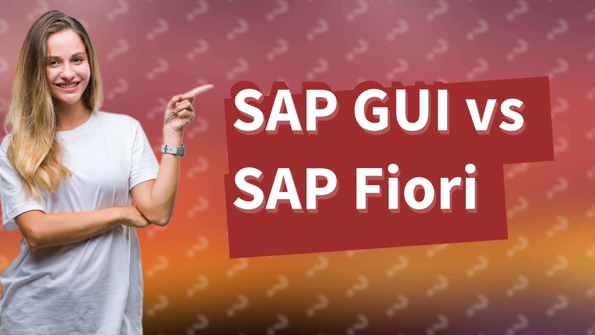 SAP GUI vs SAP Fiori