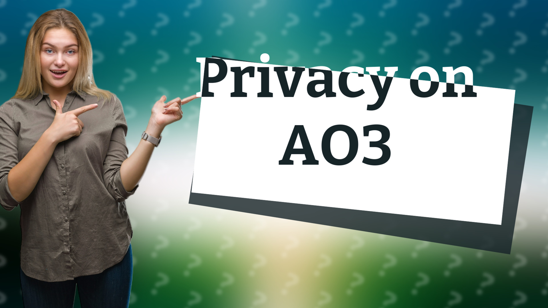Privacy on AO3