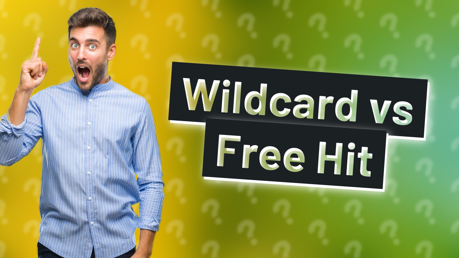 Wildcard vs Free Hit