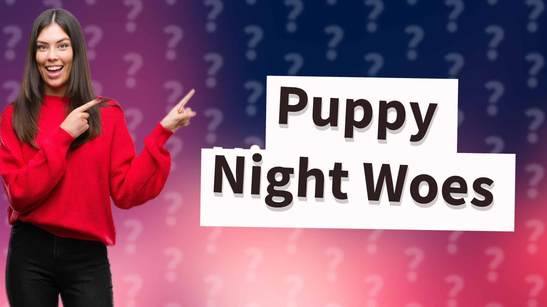 Puppy Night Woes