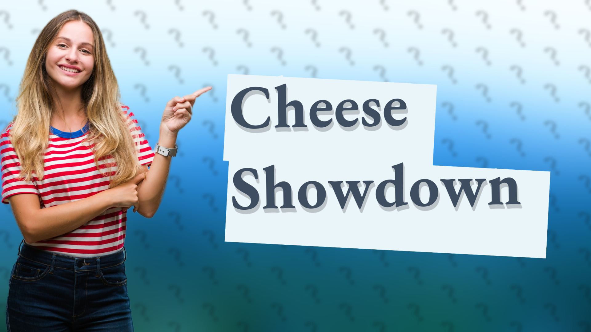 Cheese Showdown