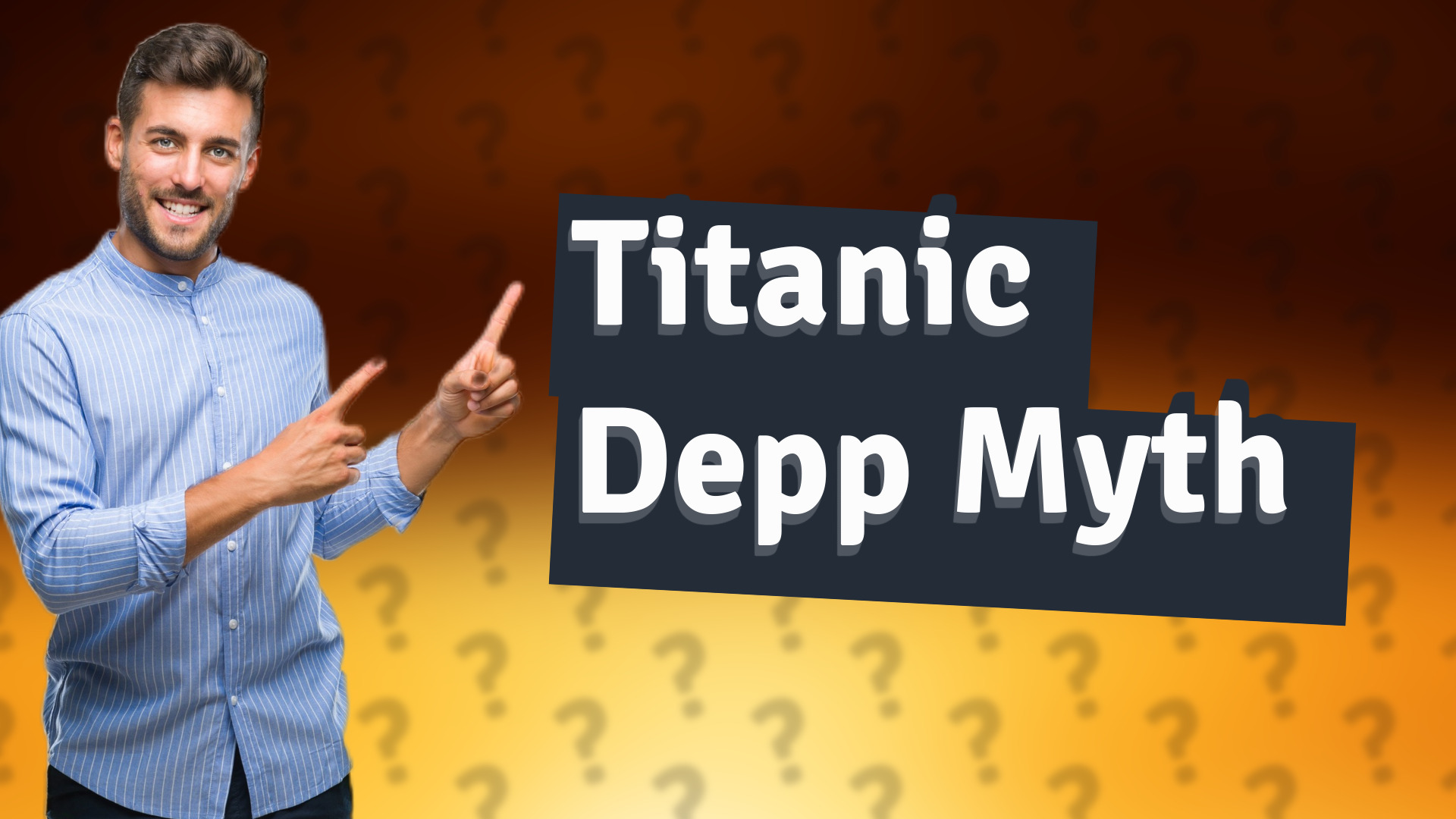 Titanic Depp Myth