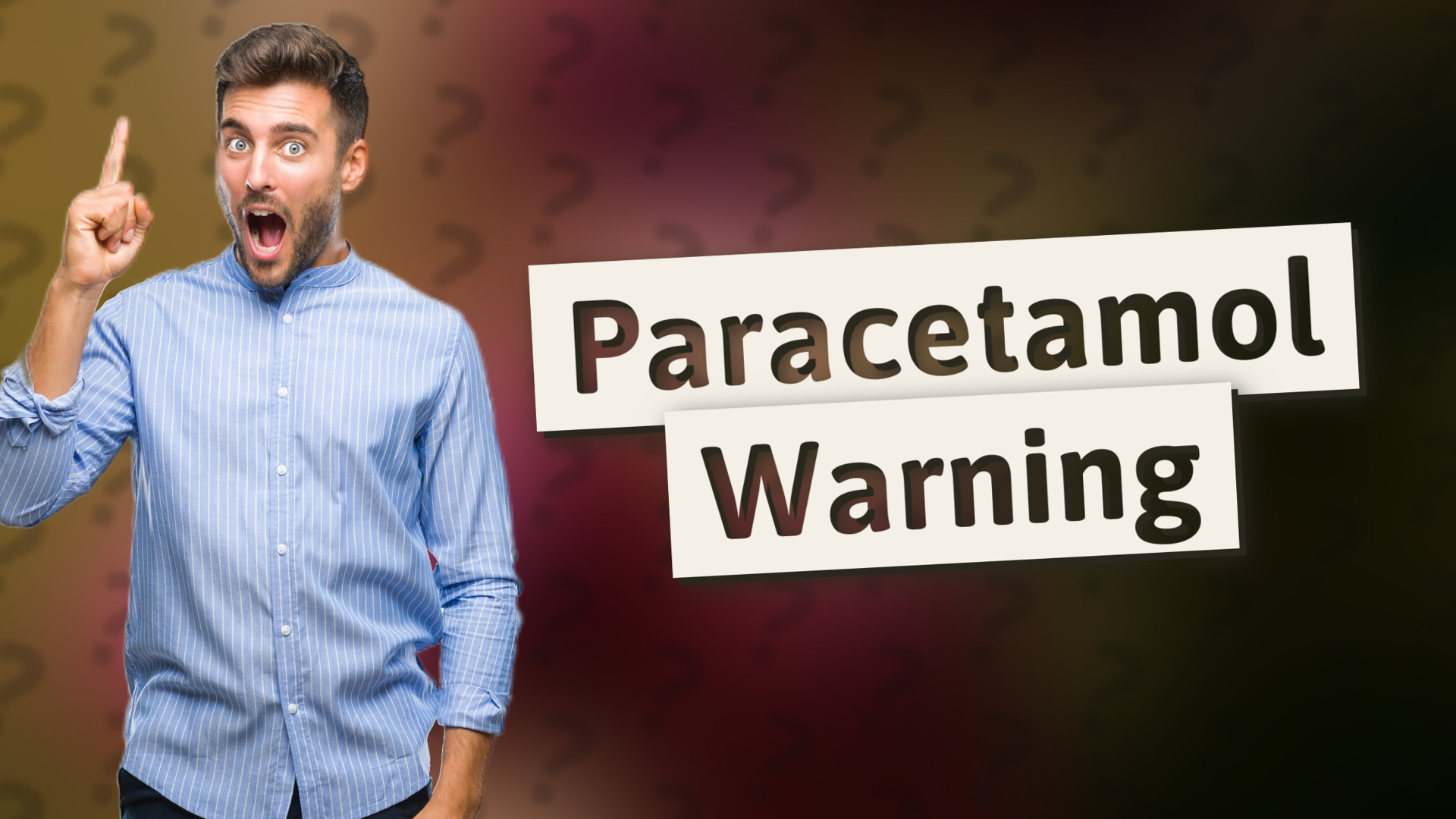 Paracetamol Warning