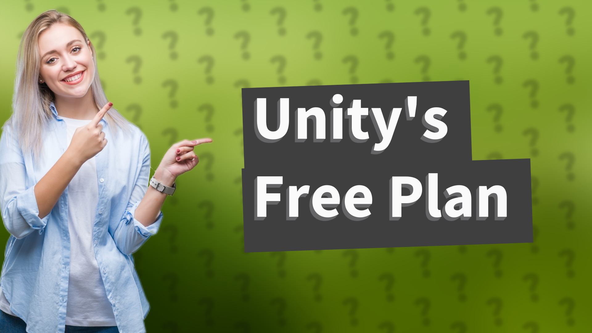 Unity's Free Plan