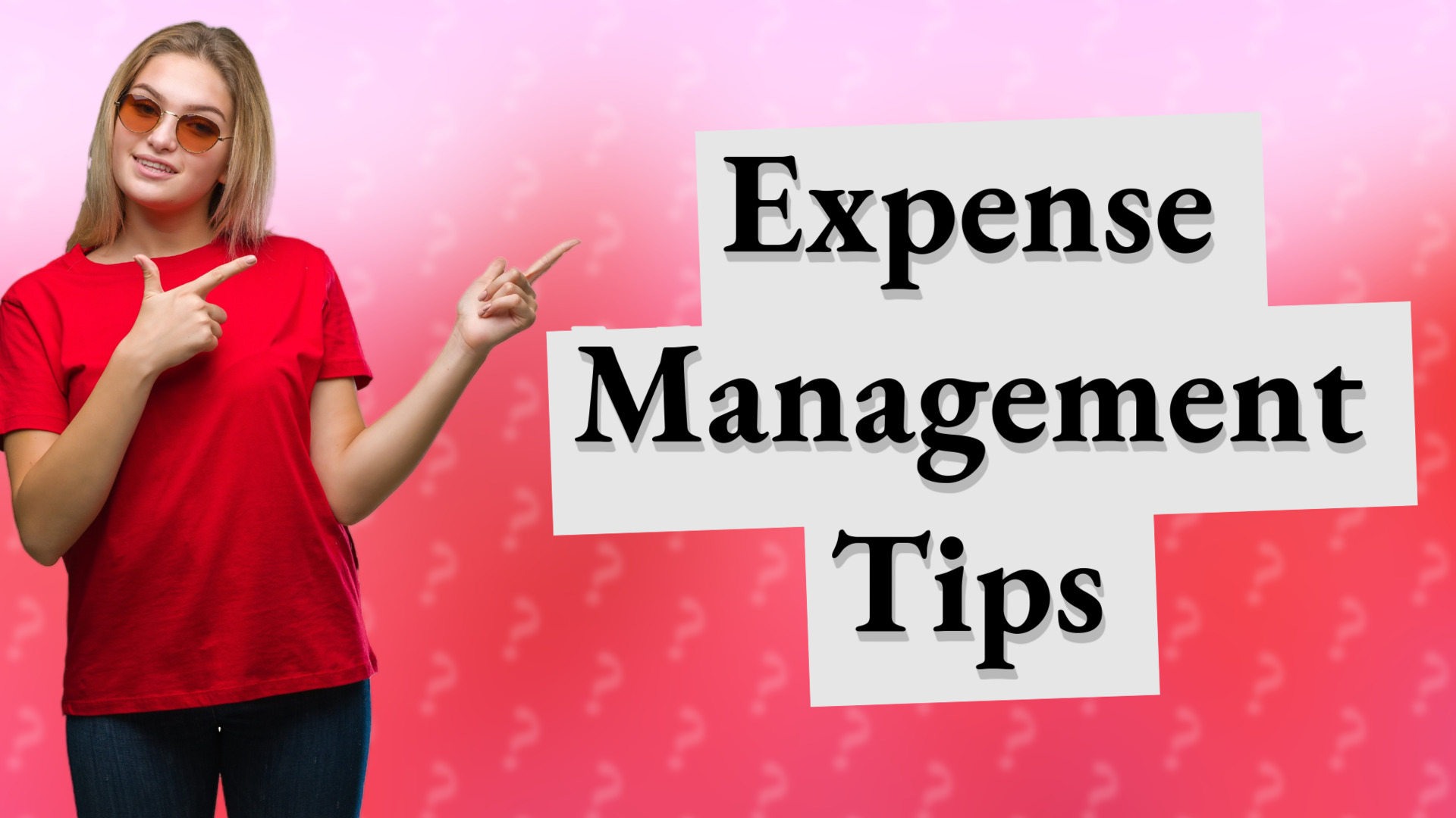 Expense Management Tips