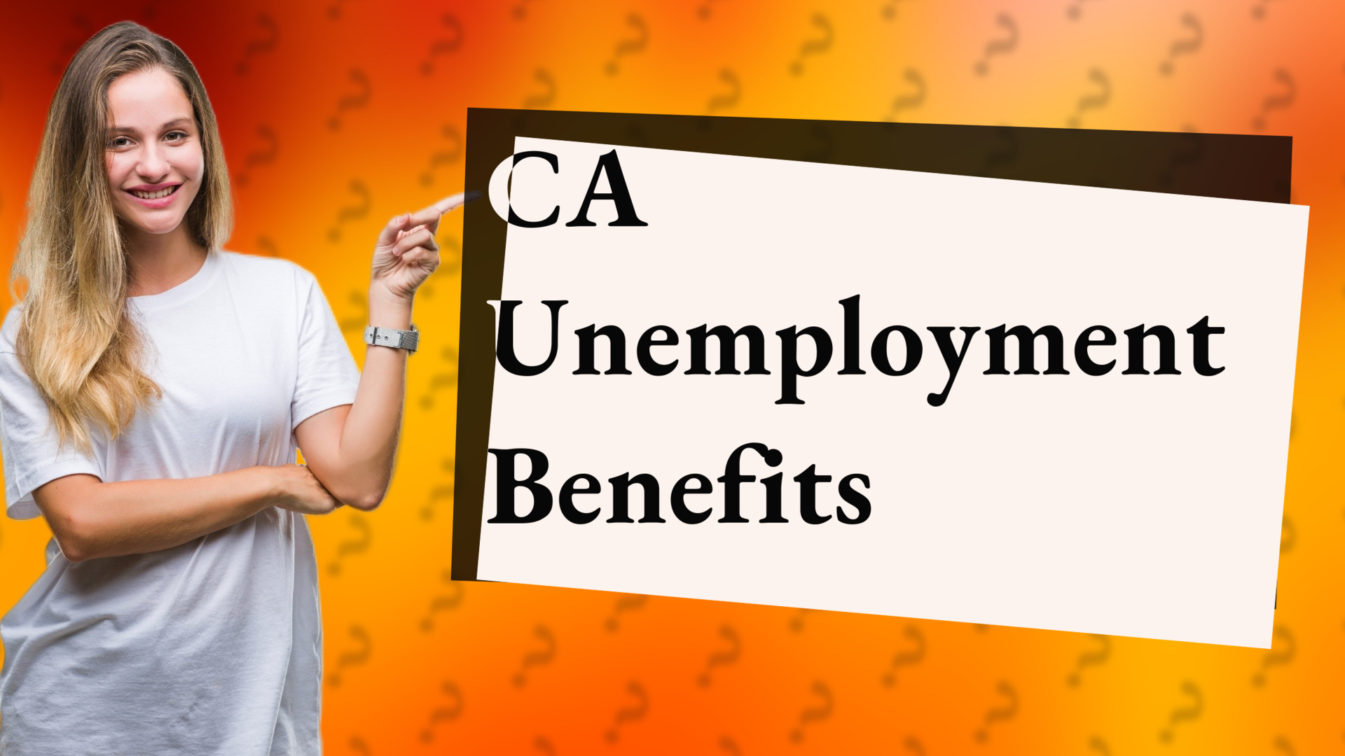 CA Unemployment Benefits