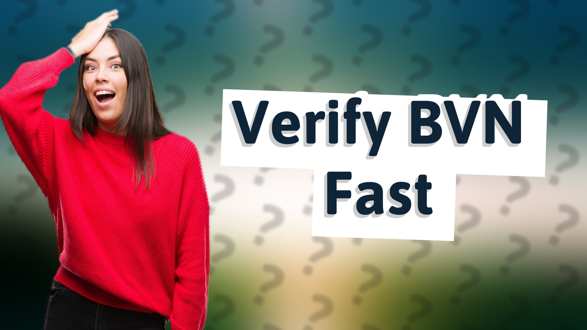 Verify BVN Fast