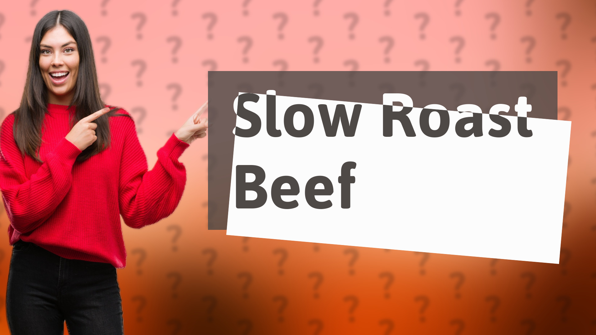 Slow Roast Beef