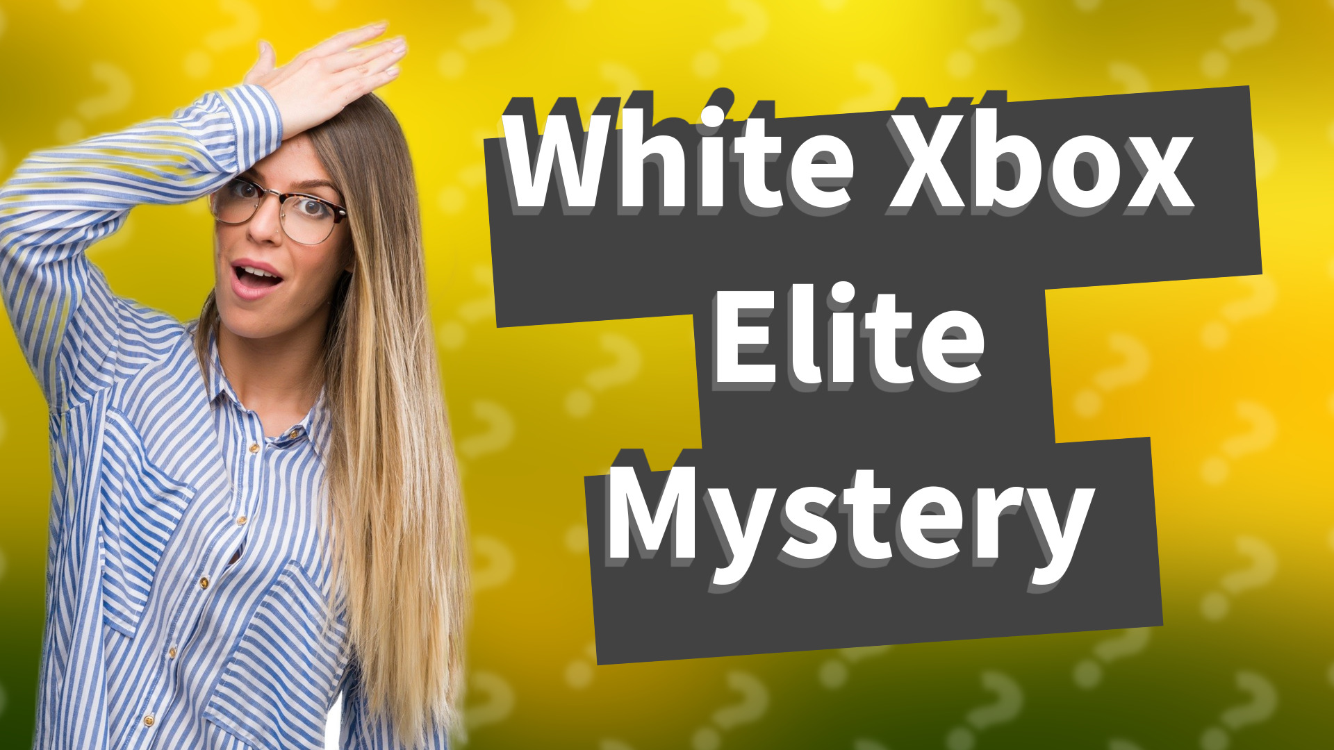 White Xbox Elite Mystery