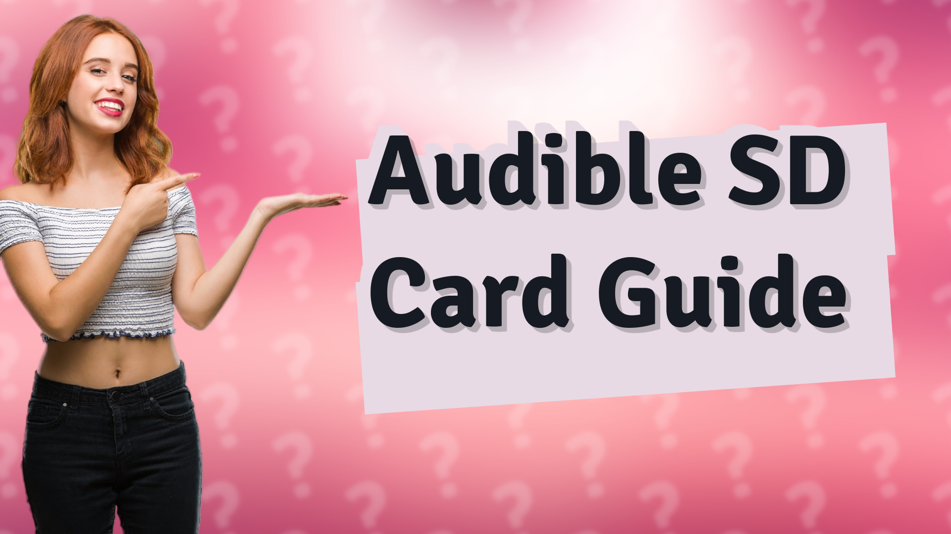 Audible SD Card Guide