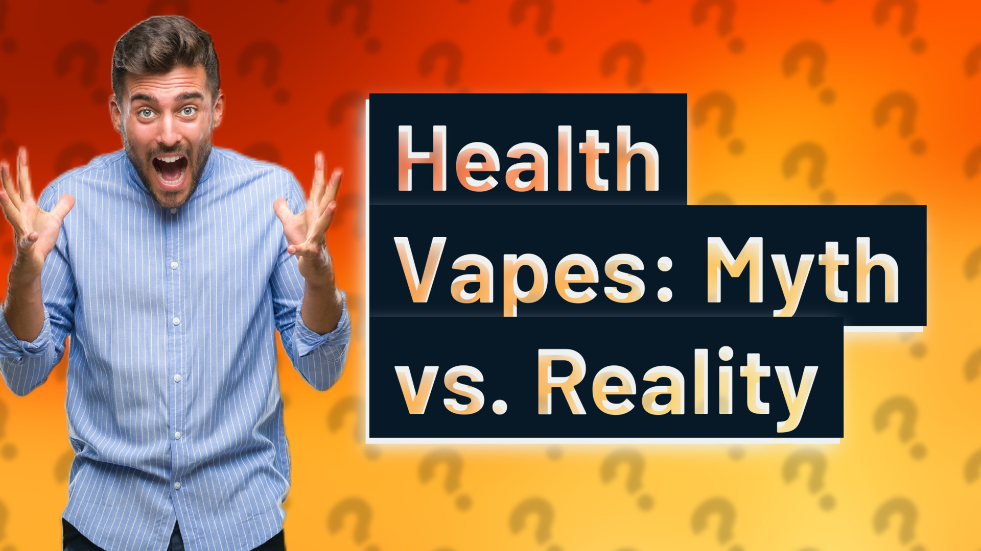 Health Vapes: Myth vs. Reality