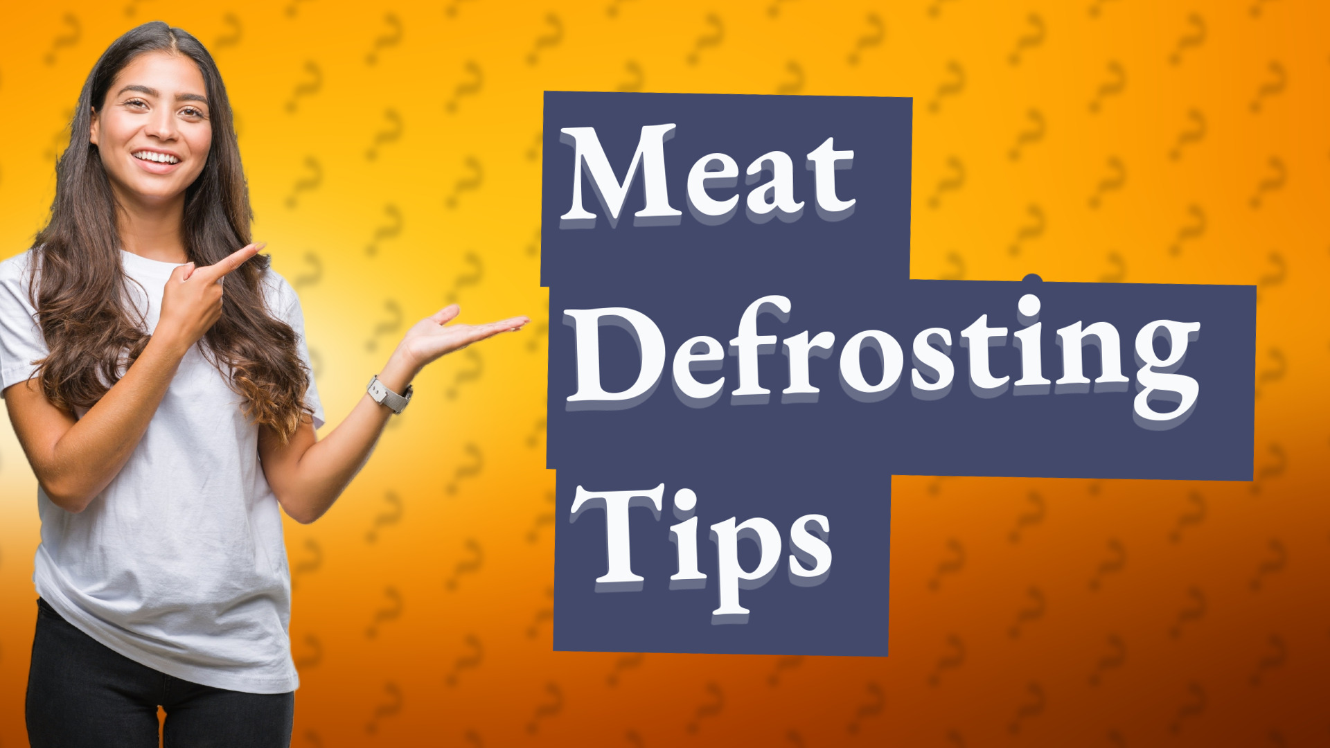 Meat Defrosting Tips